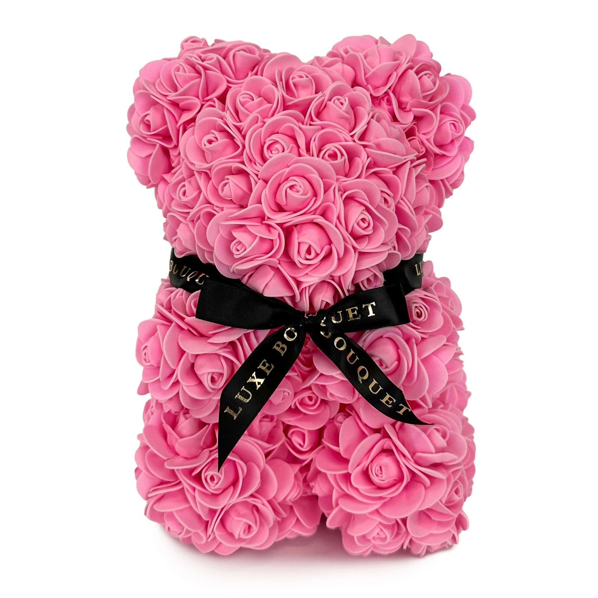 Beary Love Box - Everlasting Rose Gift Box Delivered Brisbane