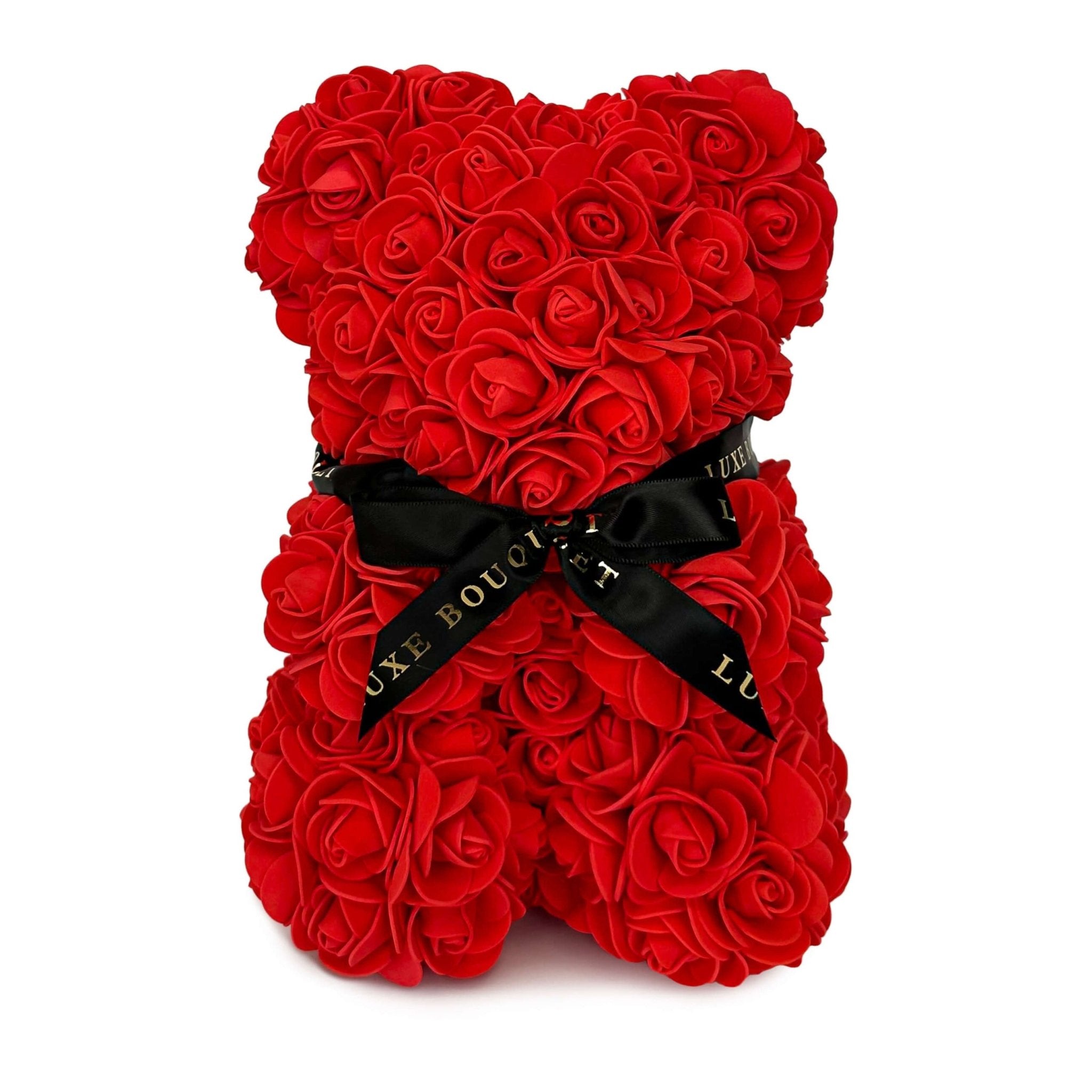 Mini Red Rose Bear 25cm (Free Gift Box) - Main Image