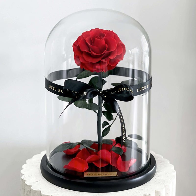 The Everlasting Rose - Red - Luxe Bouquet roses that last a year