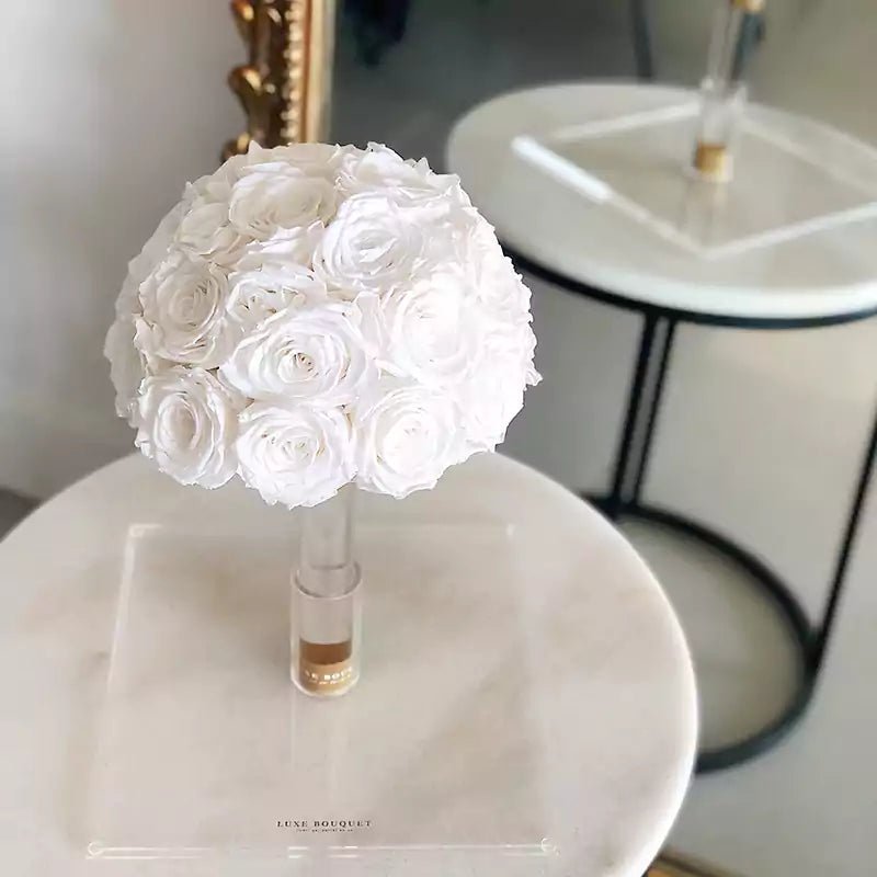 Everlasting Bridal Bouquet - Luxe Bouquet roses that last a year