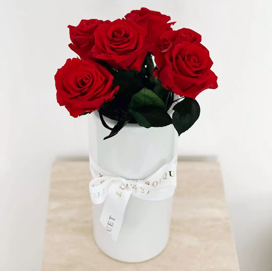 Forever Long Stemmed Roses - Luxe Bouquet roses that last a year