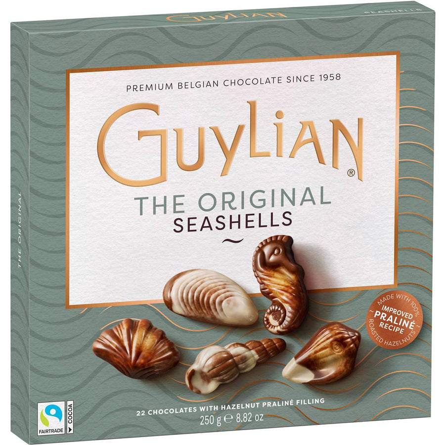Guylian Chocolate Seashells - Large Box - Luxe Bouquet roses that last a year