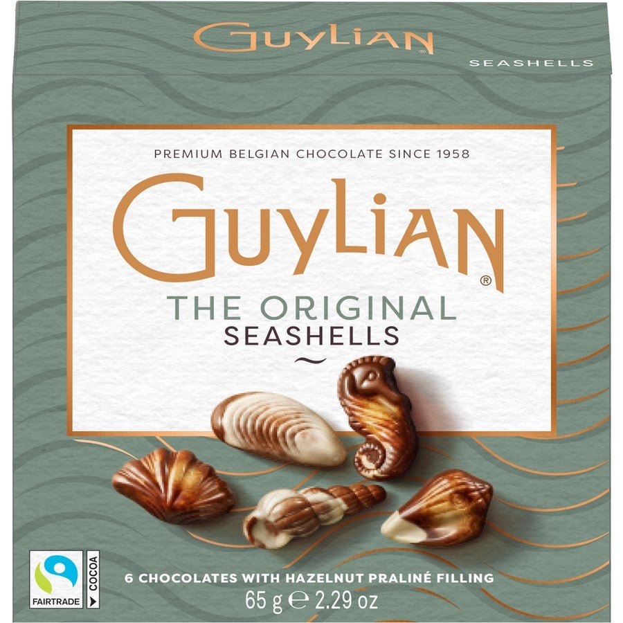 Guylian Chocolate Seashells - Small Box - Luxe Bouquet roses that last a year