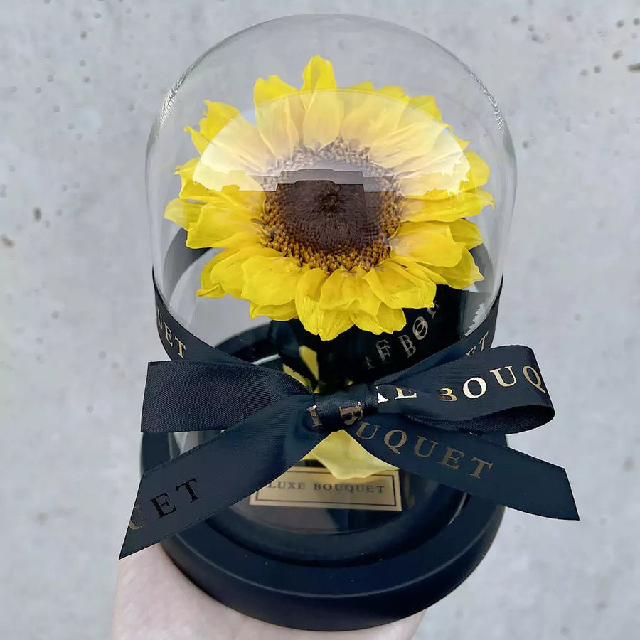 Mini Forever Sunflower - Luxe Bouquet roses that last a year