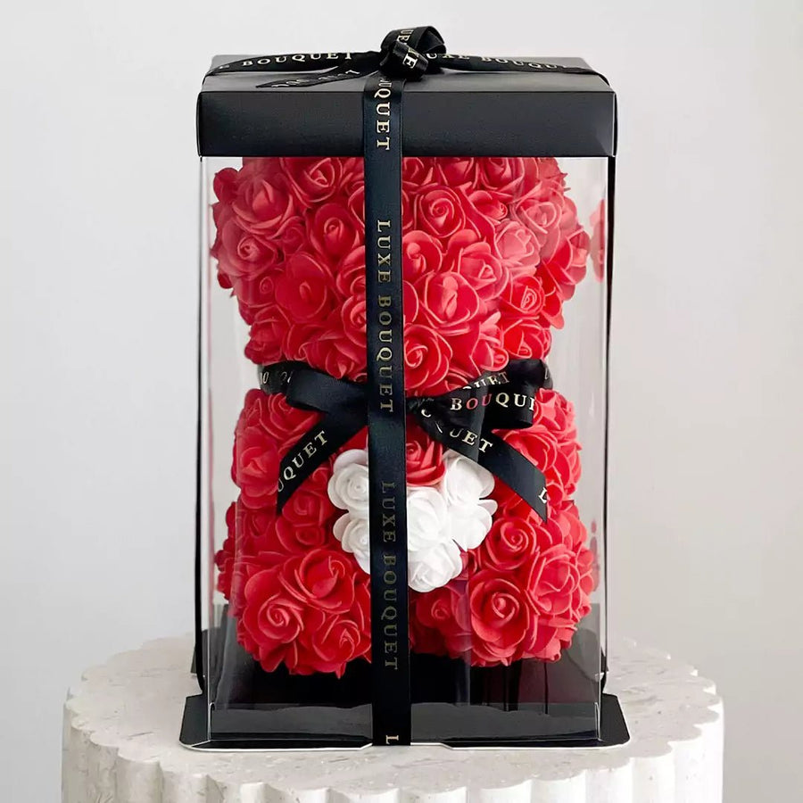 Free rose deals bear