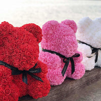 Red Rose Bear 40cm