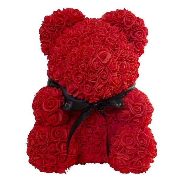 Rose bear sale real flowers