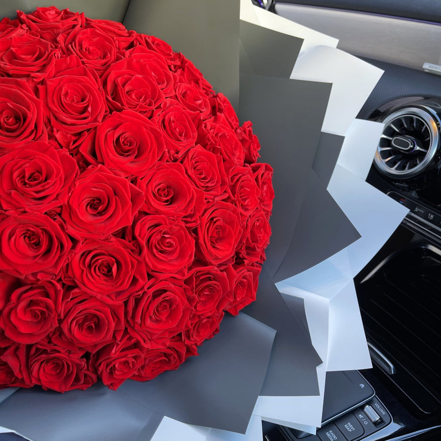 Rose Bouquet - Everlasting Roses - Sydney Delivery Only - Luxe Bouquet roses that last a year