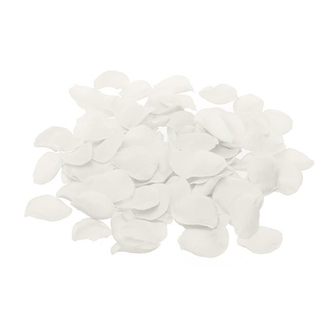 Silk Rose Petals - White - Luxe Bouquet roses that last a year