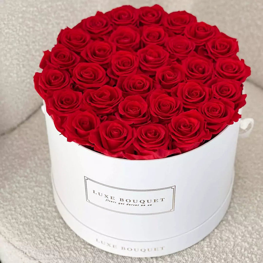 Super Grand Luxe Bouquet Everlasting Roses Box - Luxe Bouquet roses that last a year