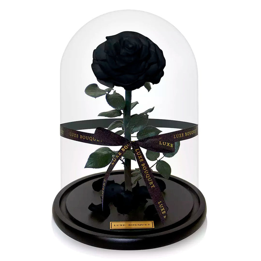 The Everlasting Rose - Black - Luxe Bouquet roses that last a year