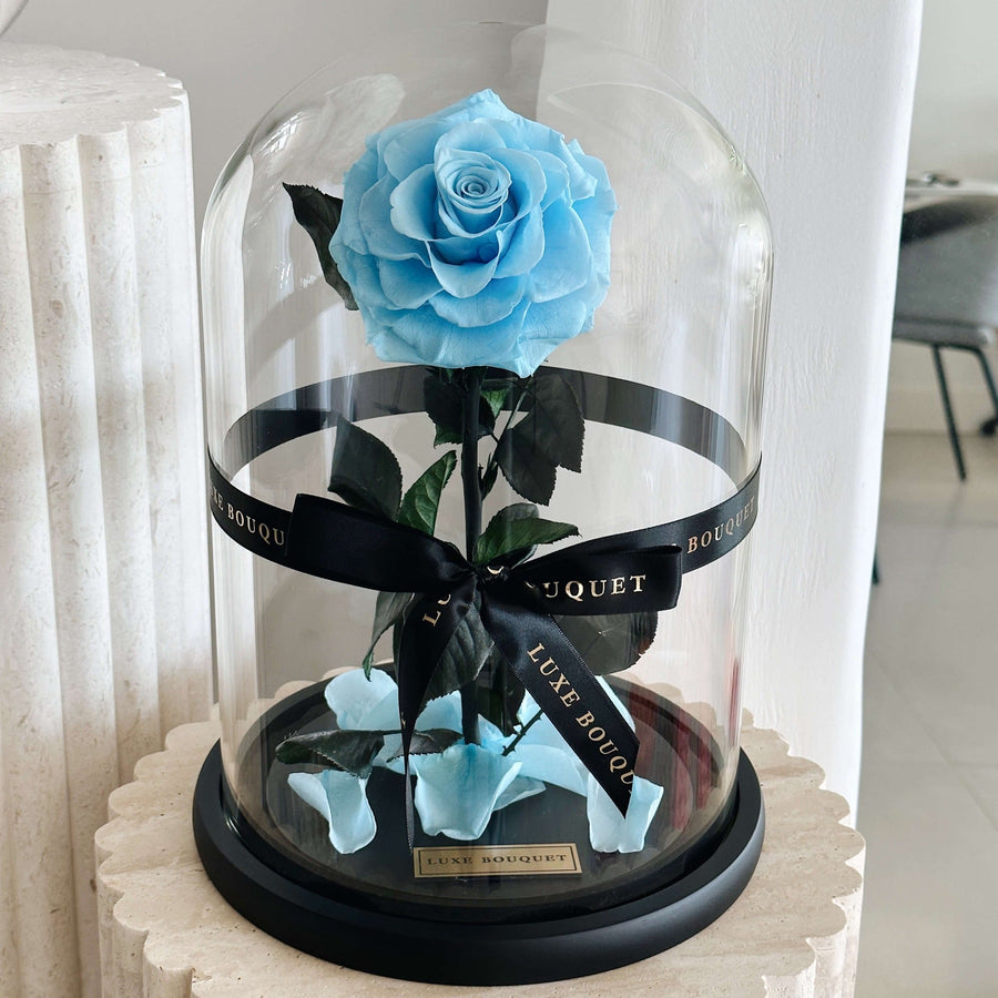 The Everlasting Rose - Blue - Luxe Bouquet roses that last a year
