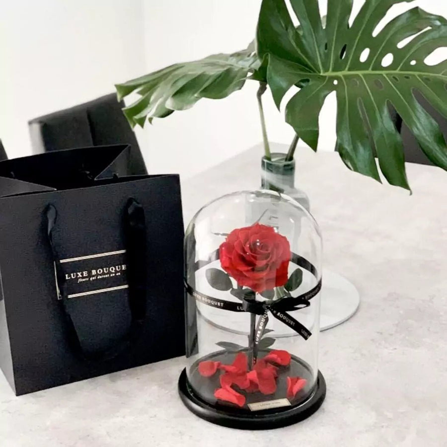 The Everlasting Rose Dome - Red